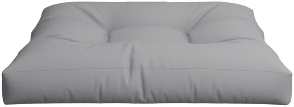 vidaXL Palettenkissen Grau 80x80x12 cm Stoff 360492 Bild 5
