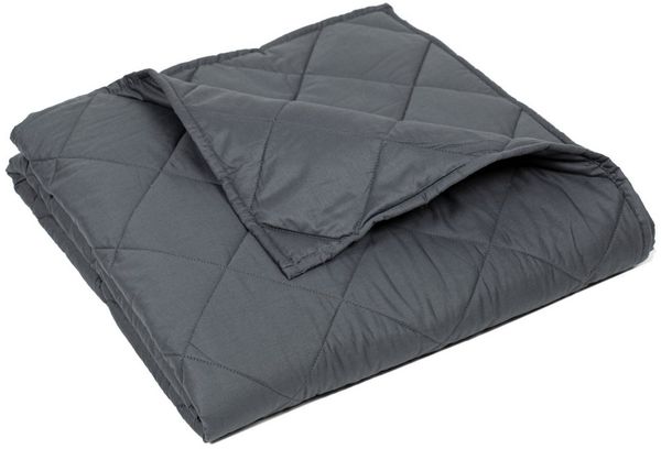 ZOLLNER Gewichtsdecke, Füllung: Polyester, 150 x 200 cm, 100% Baumwolle