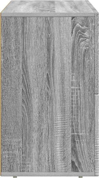 vidaXL Sideboard ELST Graues Sonoma 80,5 x 35 x 59 cm Holzwerkstoff 891330 Bild 7