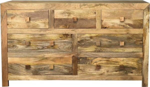 Kommode Hina 140x80x45 aus Mangoholz