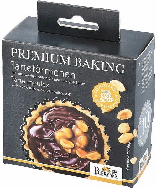 Birkmann Tarteförmchen mit losen Boden Ø 10 cm 6 tlg.