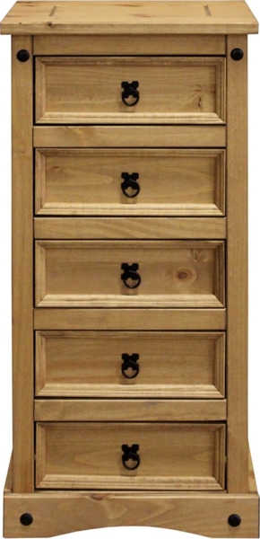 Kommode 53 x 109 x 39 cm Kiefer Natur