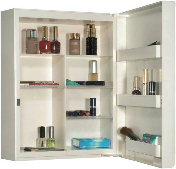 jokey Spiegelschrank Kosmetikschrank weiß, 35 cm Breite
