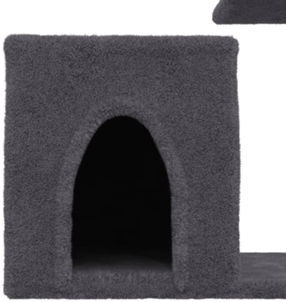 vidaXL Kratzbaum mit Sisal-Kratzsäulen Dunkelgrau 50,5 cm 172126 Bild 6