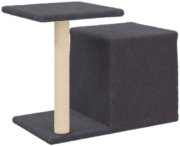 vidaXL Kratzbaum mit Sisal-Kratzsäulen Dunkelgrau 50,5 cm 172126 Bild 5