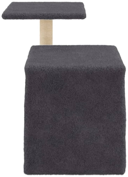 vidaXL Kratzbaum mit Sisal-Kratzsäulen Dunkelgrau 50,5 cm 172126 Bild 4