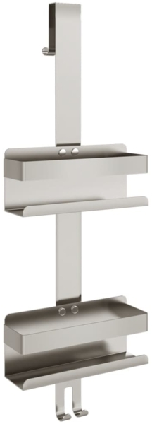 vidaXL Duschcaddy Hängend Gebürsteter Edelstahl 304 4004903