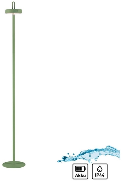 JUST LIGHT Stehlampe AMAG, Dimmfunktion, LED fest integriert, Warmweiß, Akkuleuchte Bild 5