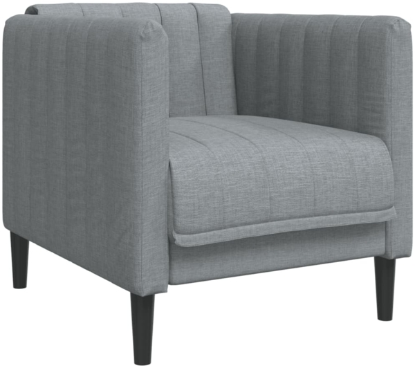 vidaXL Sessel Dunkelgrau Stoff 372596