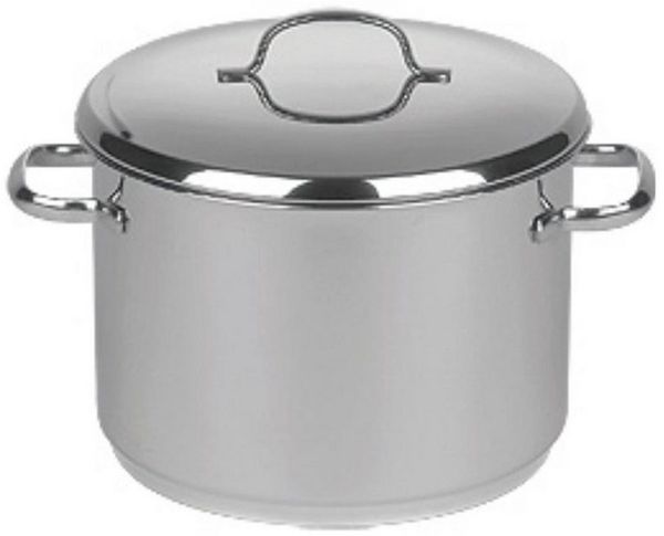 Riess Topf Cristall mit Deckel hoch Ø24cm 7,3 Liter Edelstahl
