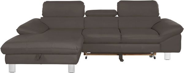 COTTA Ecksofa Driver L-Form, mit Kopfteilverstellung, wahlweise mit Bettfunktion & Bettkasten
