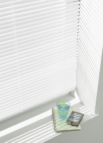 GARDINIA Alu-Jalousie, Sicht, 25 mm, Weiß, 120x175 cm Bild 3