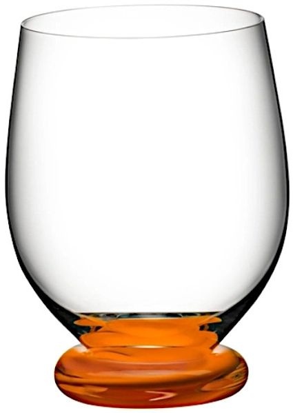 RIEDEL 4900/02DO FATTO A MANO Tumbler Piccolo - DUNKELORANGE, handgefertigt