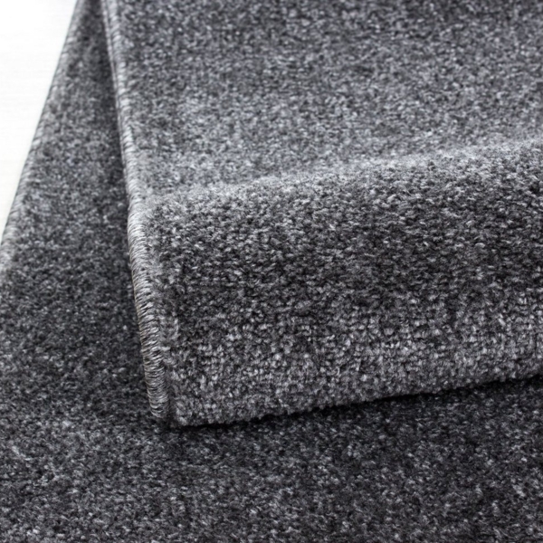 Homtex Teppich, Ø 120 cm Rund, ATA Teppich, Moderner Einfarbig Teppich, Rund, Höhe 12 mm Bild 3