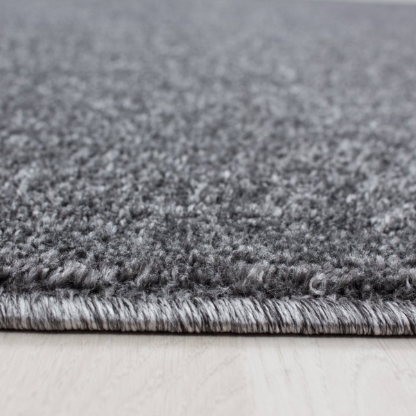 Homtex Teppich, Ø 120 cm Rund, ATA Teppich, Moderner Einfarbig Teppich, Rund, Höhe 12 mm Bild 2