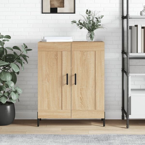 vidaXL Sideboard Sonoma-Eiche 69,5x34x90 cm Holzwerkstoff 830207