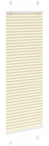 vidaXL Plissee Creme 50x150 cm Stoffbreite 49,4 cm Polyester 4015286 Bild 3