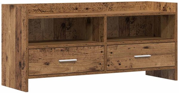 vidaXL TV-Schränk 100 x 33 x 47 cm Altholz Holzwerkstoff 8011161