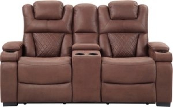 ATLANTIC home collection 2-Sitzer Faris, Zwei Relaxfunktionen, Mittelkosole mit Stauraum und Getränkehalter Bild 6