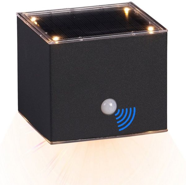 Northpoint LED Solarleuchte LED Solar Wandleuchte mit Bewegungsmelder Up & Down-Technik