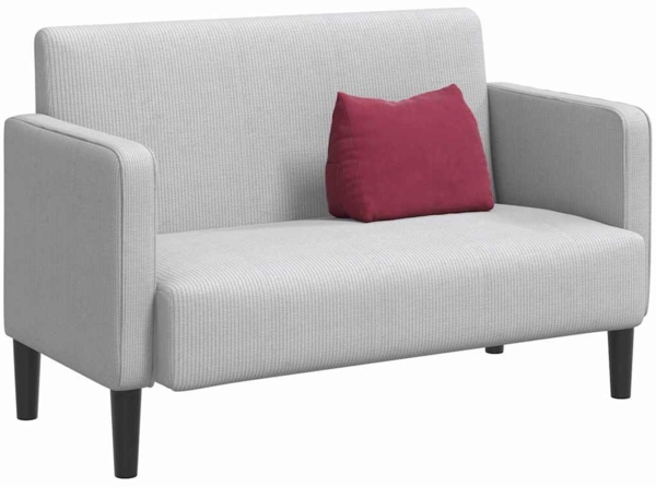 vidaXL Rückenkissen Weinrot 45 x 20 x 35 cm Cordstoff 42015024 Bild 2