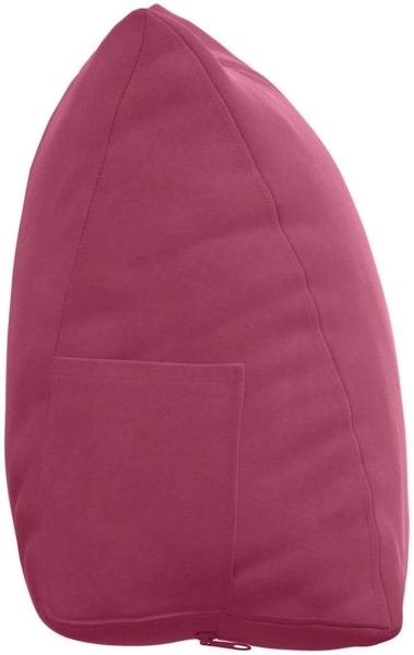 vidaXL Rückenkissen Weinrot 45 x 20 x 35 cm Cordstoff 42015024 Bild 6