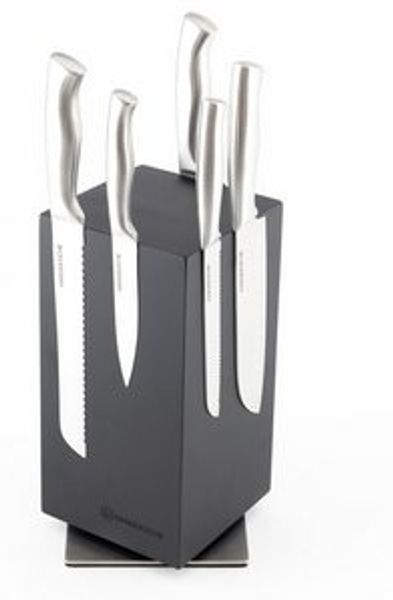 Hanseküche Magnet-Messerblock Messerblock magnetisch ohne Messer – Drehbarer Messerhalter (1tlg), Fester Stand mit Gummifüßen, 360 Grad drehbar, Starker Magnet Bild 6