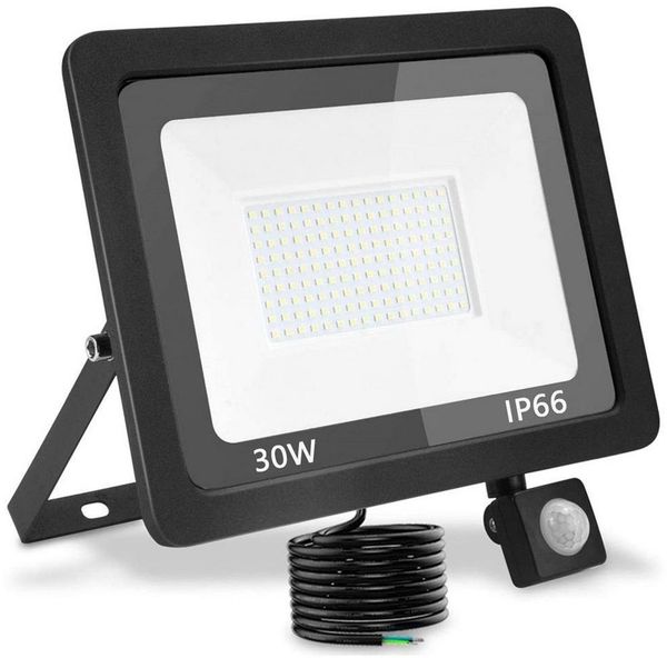 VIVIHEYDAY LED Flutlichtstrahler Flutlicht LED Wasserdicht Strahler Mit Bewegungsmelder, 30W 50W 100W
