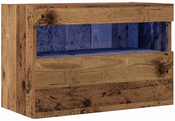 vidaXL TV-Wandschrank Altholz 60 x 30 x 40 cm Holzwerkstoff 862206