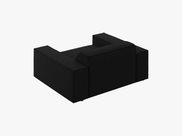 Micadoni Sessel Jodie 1-Sitzer Samt Bluvel Schwarz Bild 4