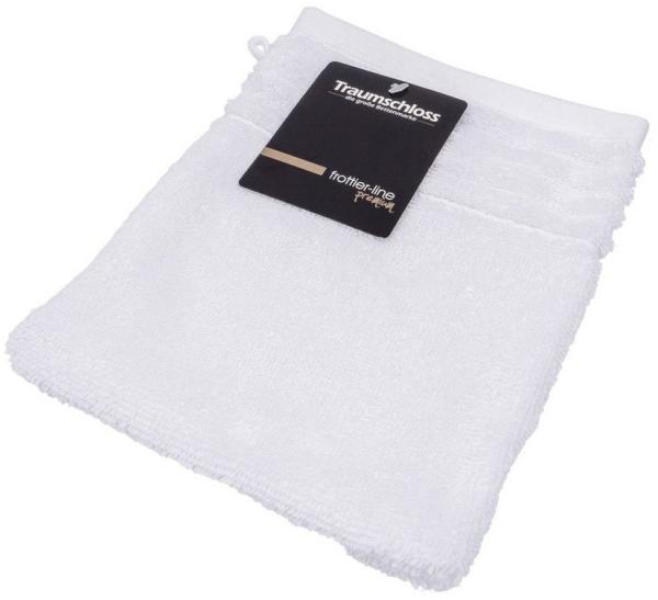 Traumschloss Waschlappen Premium-Line, (1-St), 100% ägäische Baumwolle mit 600g/m²