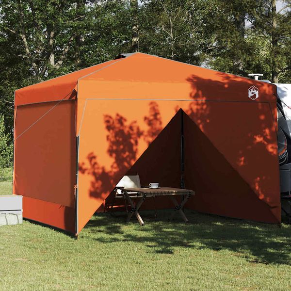 vidaXL Pavillon-Zelt Orange 290 x 290 x 251 cm Stoff 42007385