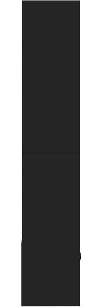 vidaXL Bücherregal Schwarz 70x36x189 cm Holzwerkstoff 3295318 Bild 4