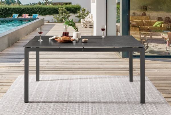 Destiny Garten-Essgruppe MOLINO CREMONA Essgruppe 4 Se + Tisch 160x90cm, (Set)