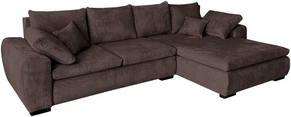 Home affaire Ecksofa Cara Mia L-Form, B: 325 cm - OTTO. Verlässliche Qualität, 4 Zierkissen, optional Bettfunktion & Bettkasten
