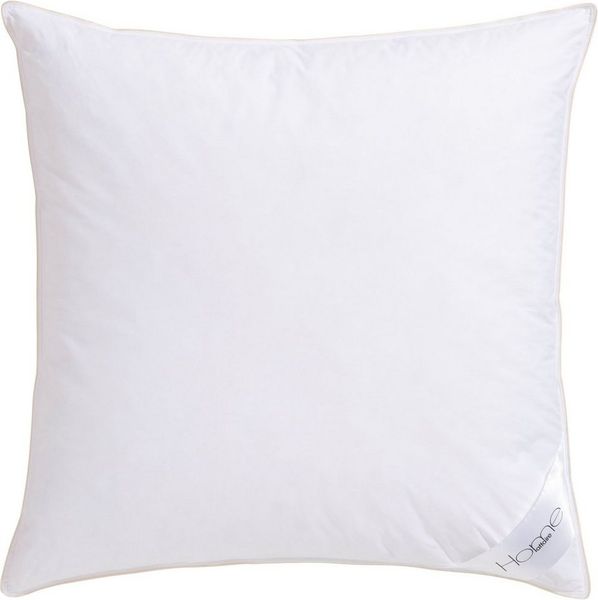 Home affaire Federkopfkissen Litrone Kissen 40x80 & 80x80 cm, Füllung: 70% Gänsefedern & 30% Gänsedaunen, Bezug: Baumwolle, Bauchschläfer, Rückenschläfer, Seitenschläfer, Kissen mit DOWNPASS zertifiziert und Made in Green