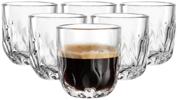 Leonardo GOCCE Espressoglas (3) 60 ml 6er Set