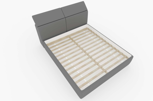 99rooms Danio Polsterbett Hellbraun 140x200 cm Kunstleder MADRYT Bild 8