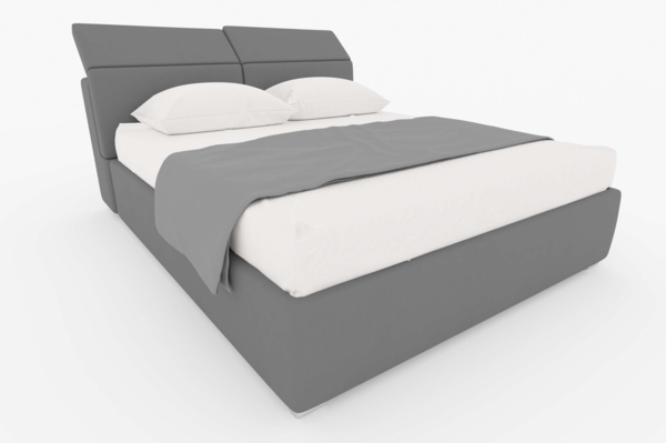 99rooms Danio Polsterbett Hellbraun 140x200 cm Kunstleder MADRYT Bild 7