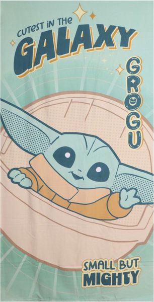 Star Wars The Mandalorian Polyester Strandtuch 90 × 180 cm 250 gsm