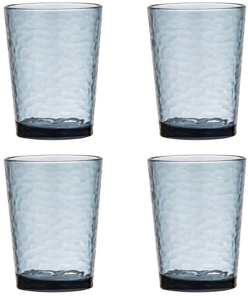 Ladelle Glas, Acryl, Wirkt wie Glas, Outdoor, Strapazierfähig, Modern, Acryl, 430ml