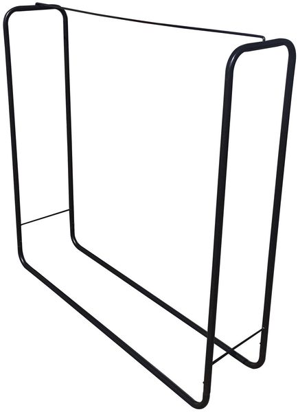 Brennholzregal Kaminholzregal Regenabdeckung Außen Stahl L100xH100cm