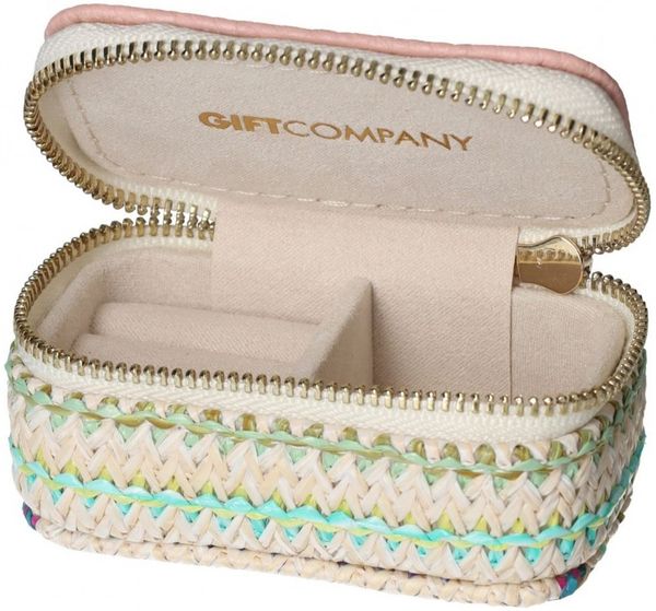 Giftcompany - Schmucketui Schmuckkasten "Treasure" 8x4,5x4cm Rosa 1264602012
