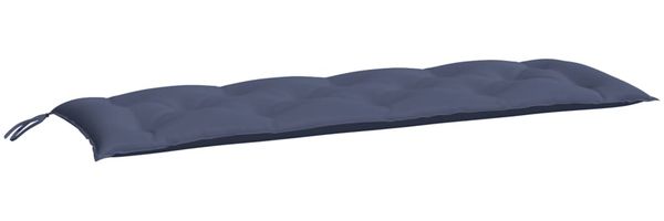vidaXL Gartenbank-Auflagen 2 Stk. Marineblau 150x50x7 cm Oxford-Gewebe 379085 Bild 4