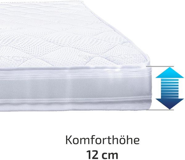 'Tokio' Kaltschaum-Topper, extra fest, Höhe 12cm, 100x200 cm Bild 7