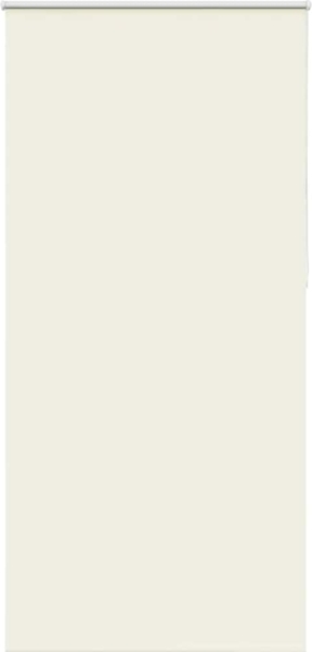 vidaXL Verdunkelungsrollo Cremeweiß 90x230cm Stoffbreite 85,7 cm 4011724