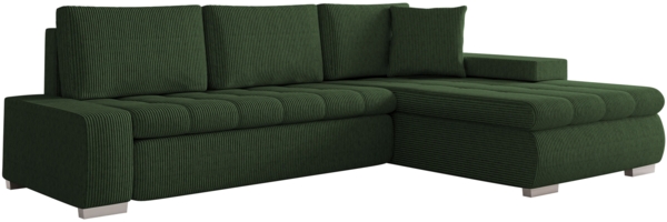 Ecksofa Orkan Mini Cord (Farbe: Poso 14)