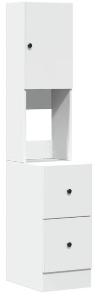 vidaXL Küchenschrank Weiß 35x50x180 cm Holzwerkstoff 840758