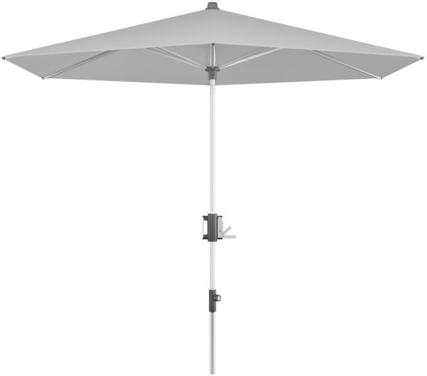 KNIRPS APOLL 290 cm rund Balkonschirm 7 Farbvarianten Sonnenschirm 800 Light Grey