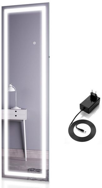 SONNI Wandspiegel Ganzkörperspiegel mit LED Beleuchtung,BxH:400x1500mm, in 3 Farben